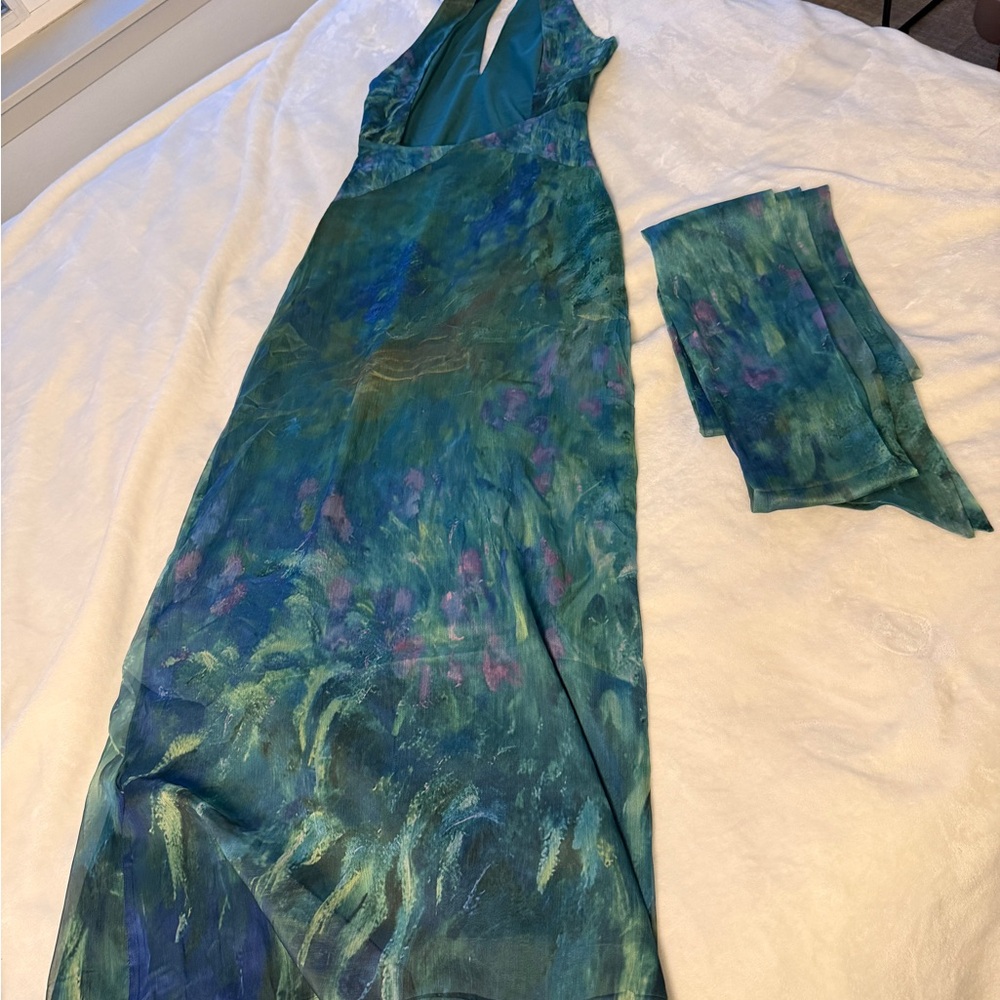 NWT Yellow the Label Monet Dress - Irises - Picture 8 of 17